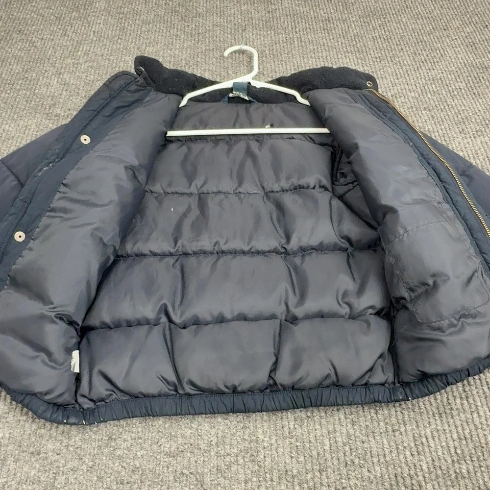 Polo Ralph Lauren Puffer Jacket Kids 4T Navy Down Filled Quilted Winter Coat
